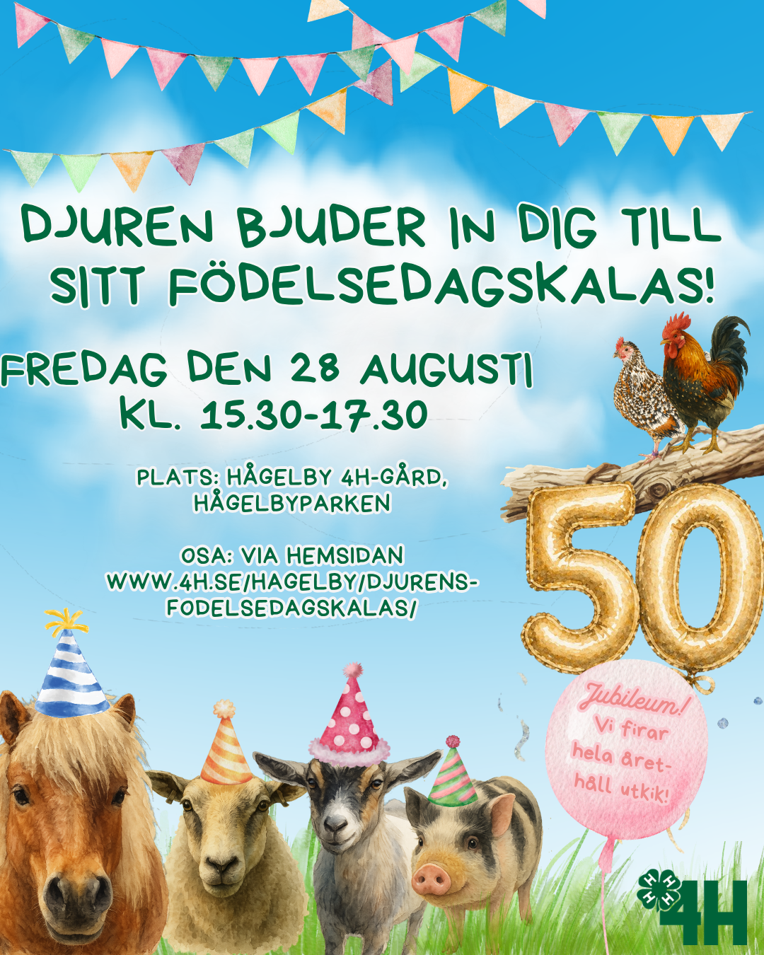 Välkommen på djurens kalas!
